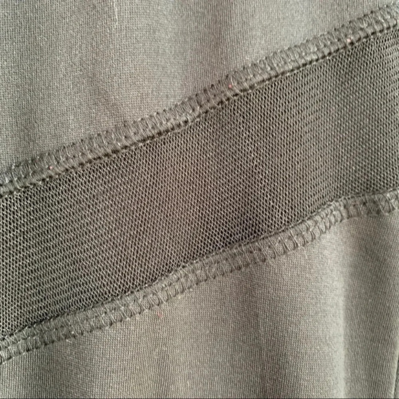 Rocko Sports High Waisted Mesh Athletic Leggings - Picture 3 of 5